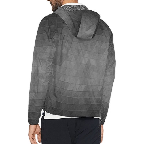 mosaic triangle 15 Unisex All Over Print Windbreaker (Model H23)