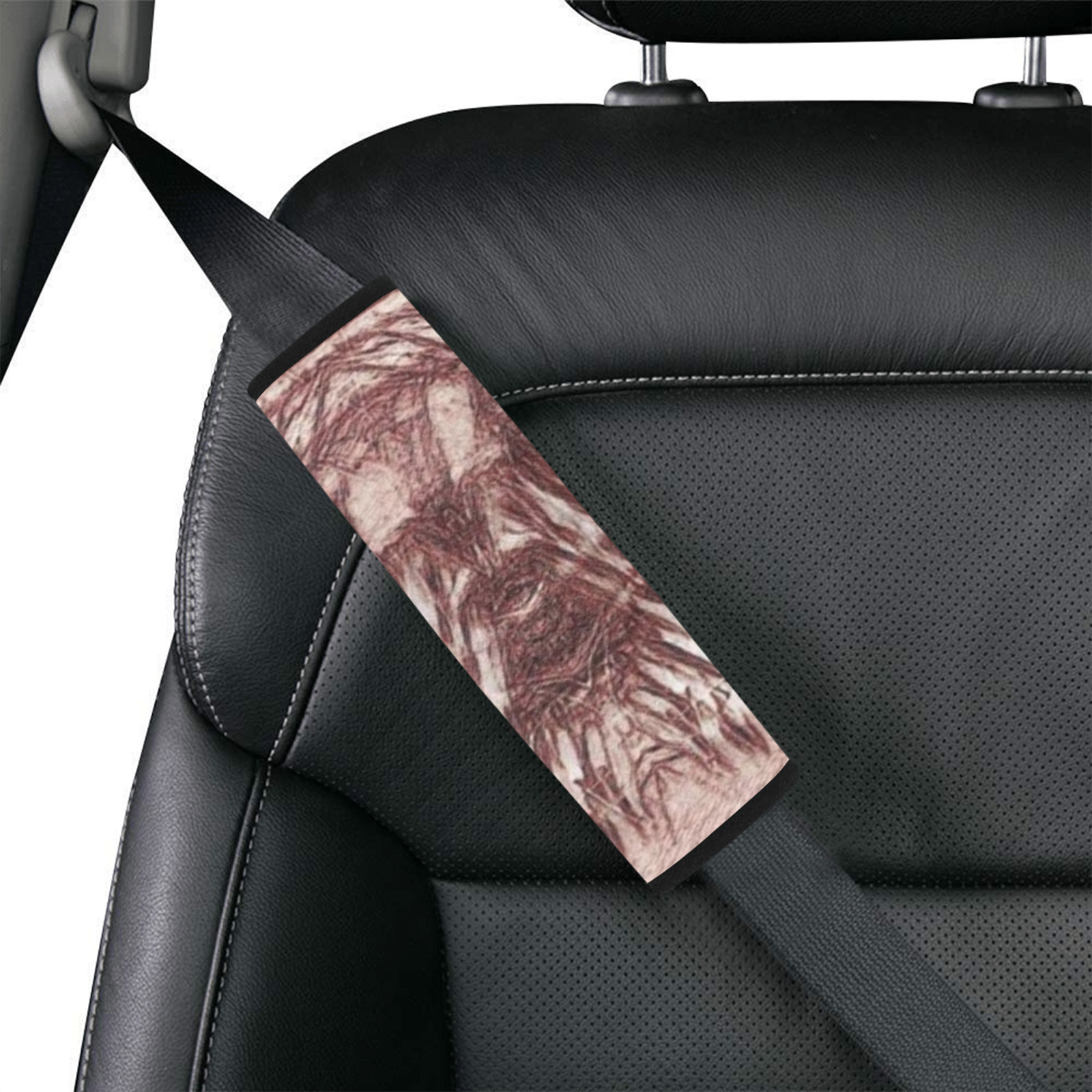cardsasdssdsad Car Seat Belt Cover 7''x8.5'' (Pack of 2)