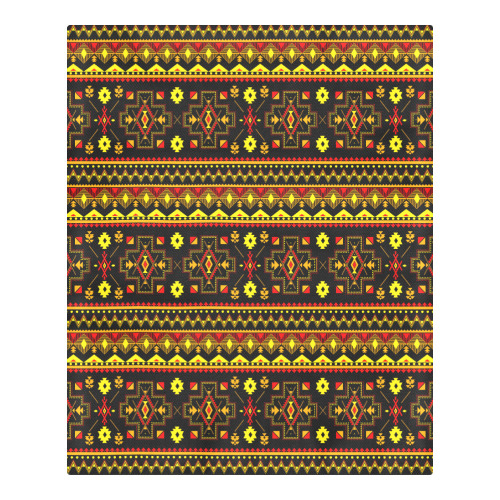 Aboriginal Ethnic Tribal Pattern Set 3-Piece Bedding Set