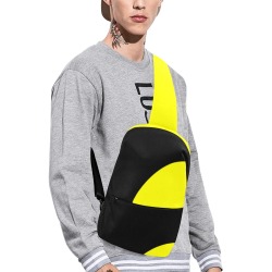 yellow Chest Bag (Model 1678)