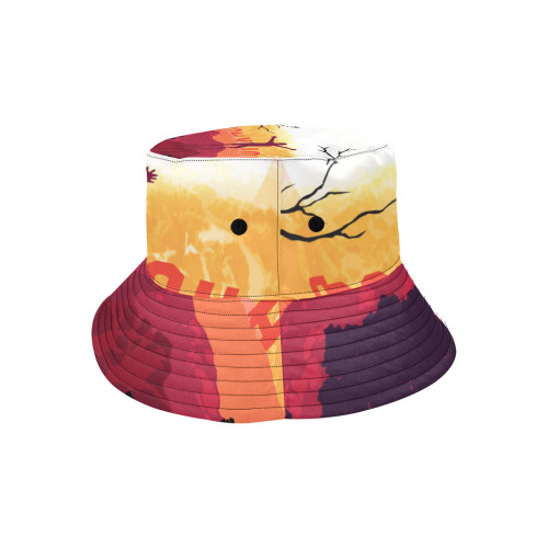 Hills Of The Stars All Over Print Bucket Hat for Men