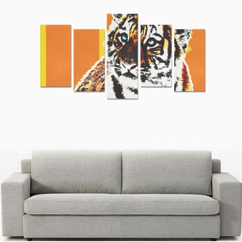 TIGER TIGER-22A Canvas Print Sets E (No Frame)