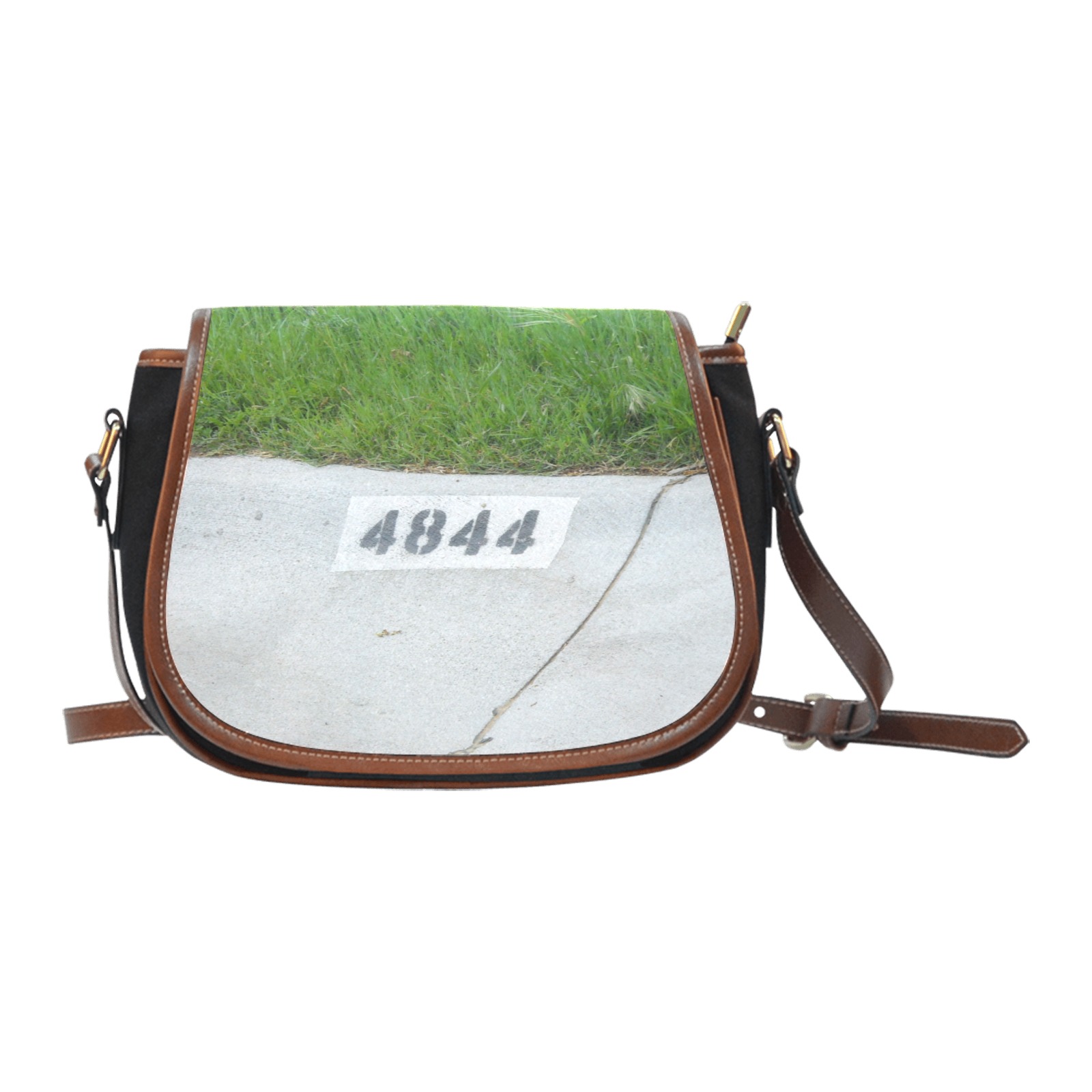 Street Number 4844 Saddle Bag/Small (Model 1649)(Flap Customization)