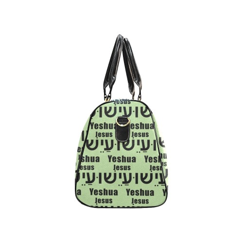 Yeshua Light Olive Green Tote Bag New Waterproof Travel Bag/Small (Model 1639)