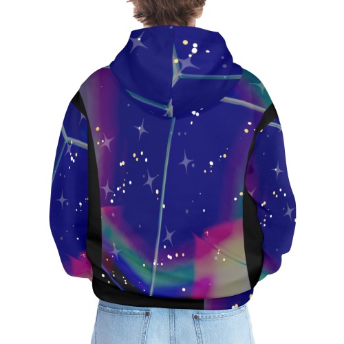 COLORFUL Men's All Over Print Hoodie (Model H61)