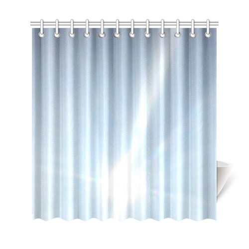 Light Cycle Collection Shower Curtain 69"x72"