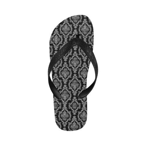 Moroccan Inspired Damask Pattern Black