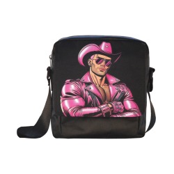 Cowboy Pink by Fetishgay Crossbody Nylon Bags (Model 1633)