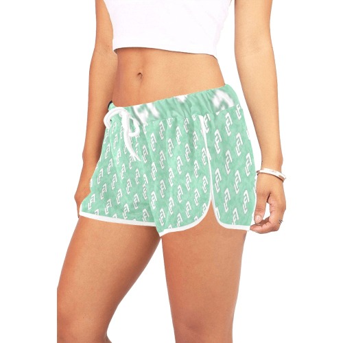LLFxOWSE_ocean Women's All Over Print Relaxed Shorts (Model L19)
