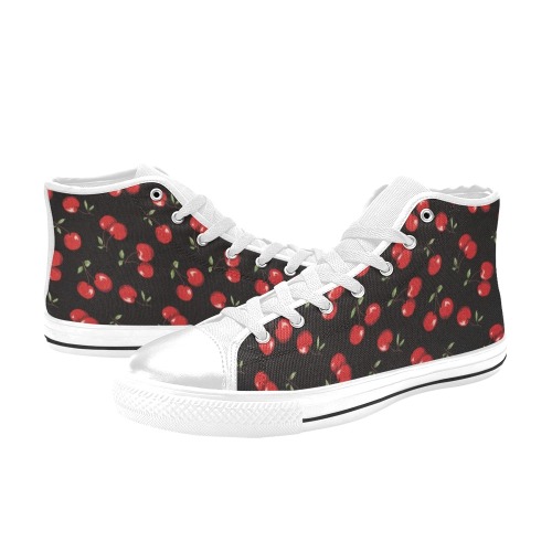 bb n uyu9 High Top Canvas Shoes for Kid (Model 017)