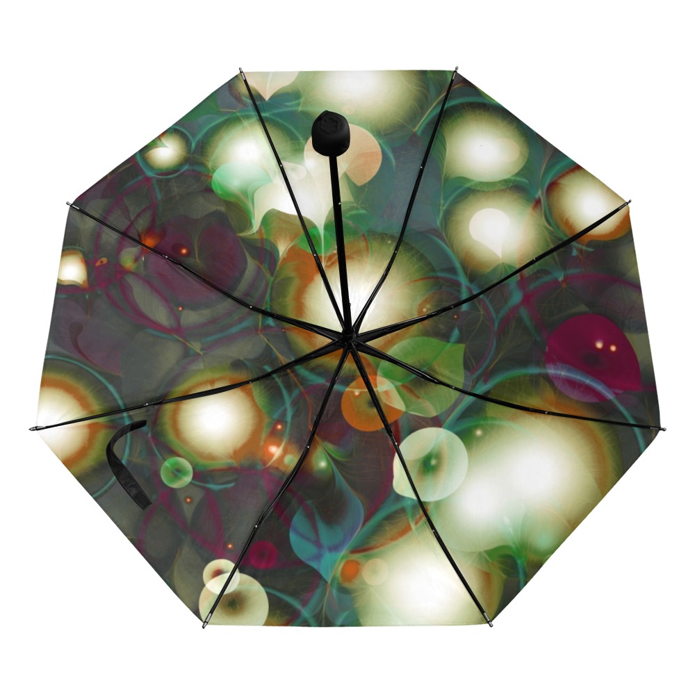 melting bubbles8 Anti-UV Foldable Umbrella (Underside Printing) (U07)
