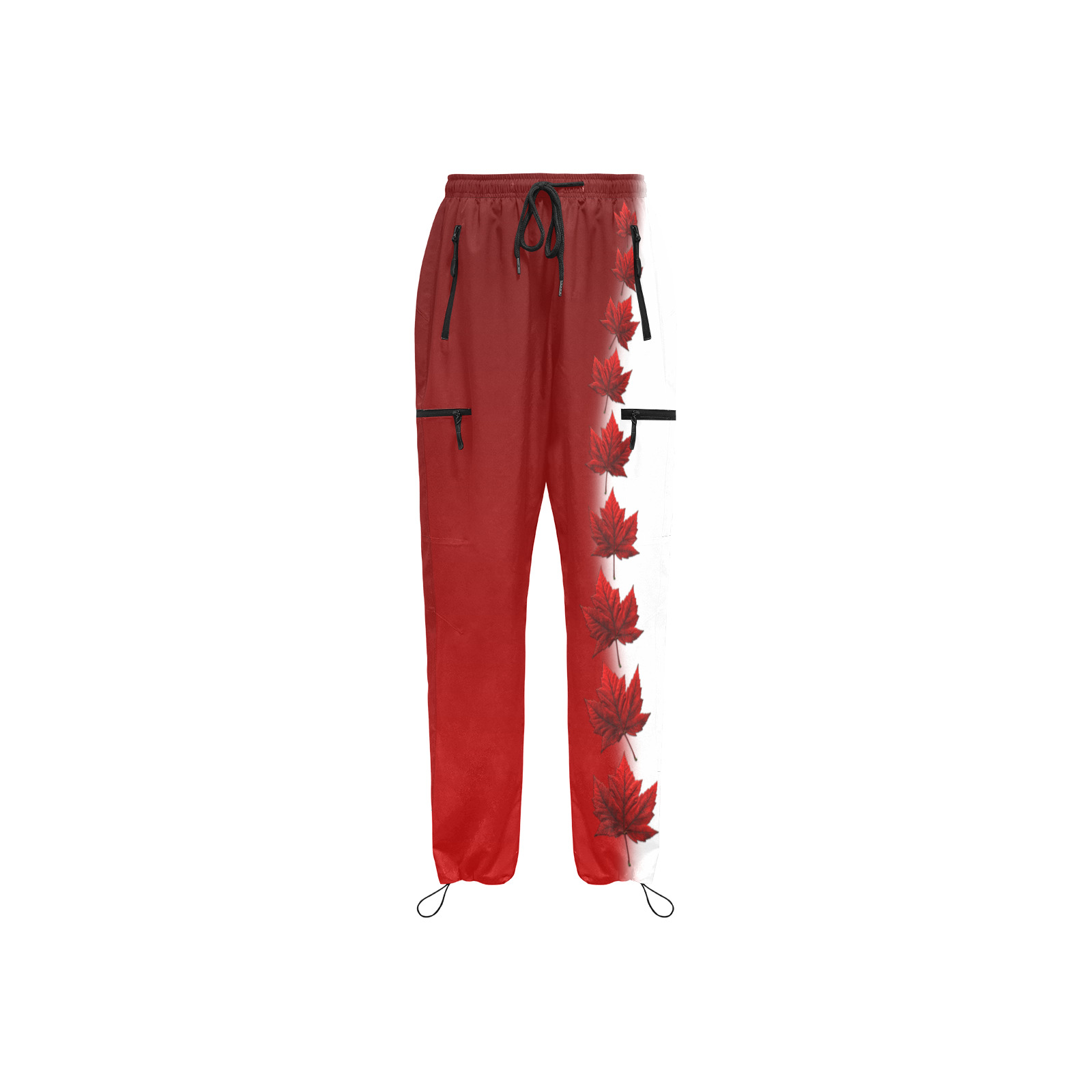 Canada Sports Pants Women's Quick Dry Cargo Sweatpants (Model L65)