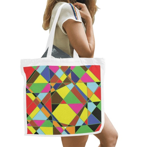 abstract painting Canvas Tote Bag/Large (Model 1702)