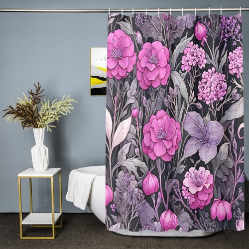 Fabulous Florals 40 Shower Curtain 66"x72"