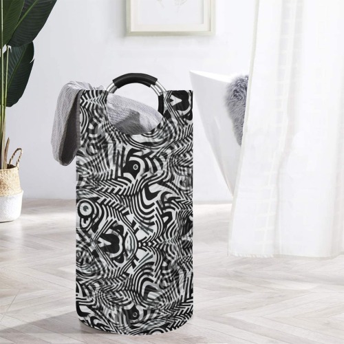 Zebra by Artdream Round Laundry Bag