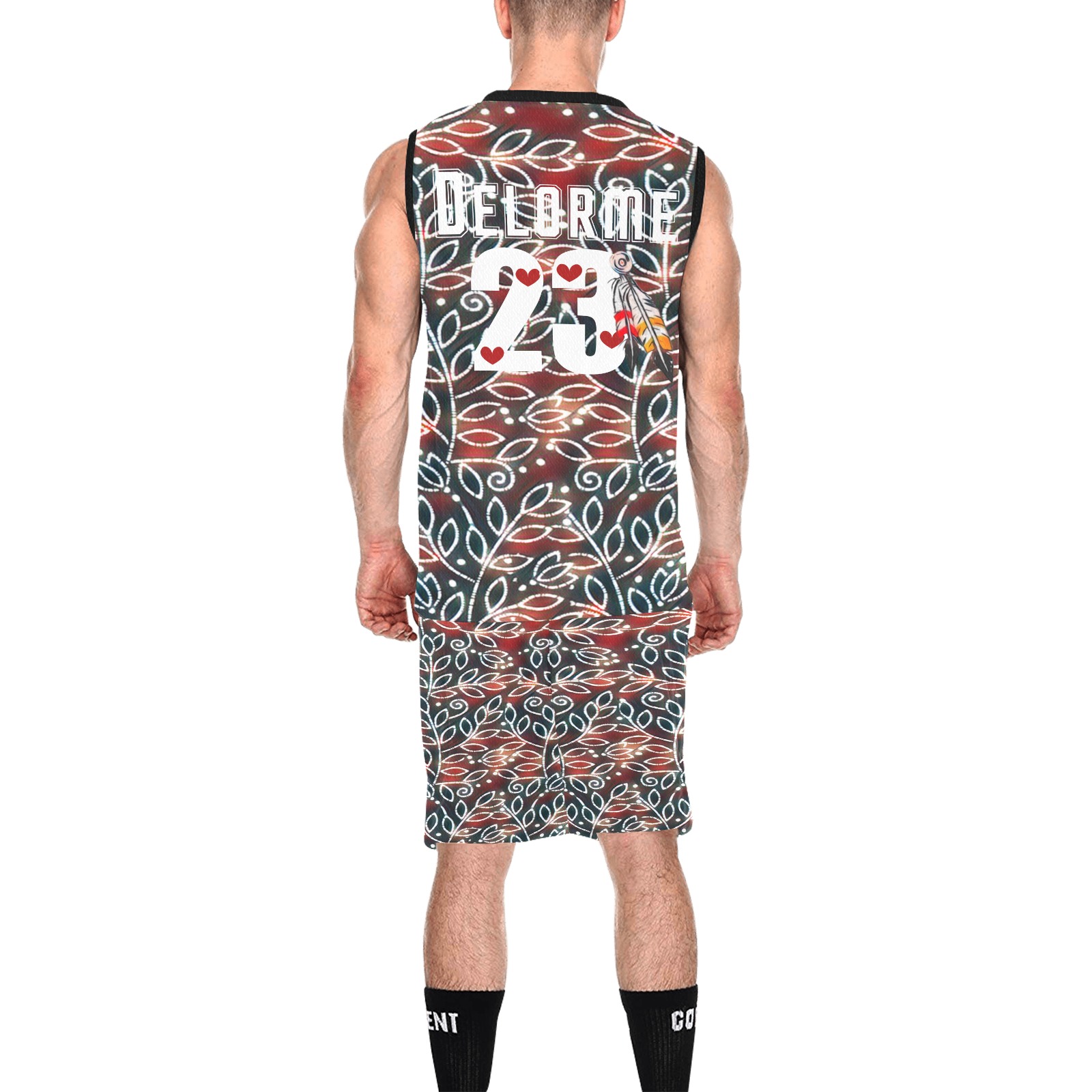 MMIW Delorme All Over Print Basketball Uniform