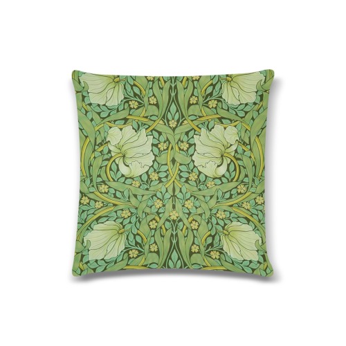 William Morris - Pimpernel Custom Zippered Pillow Case 16"x16"(Twin Sides)
