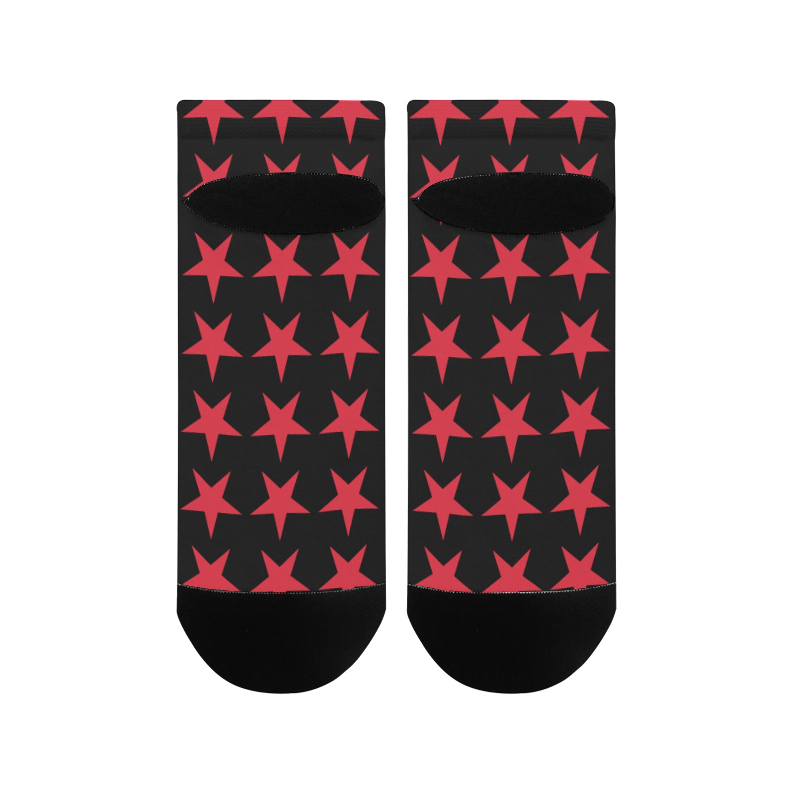 Star Red Women's Ankle Socks