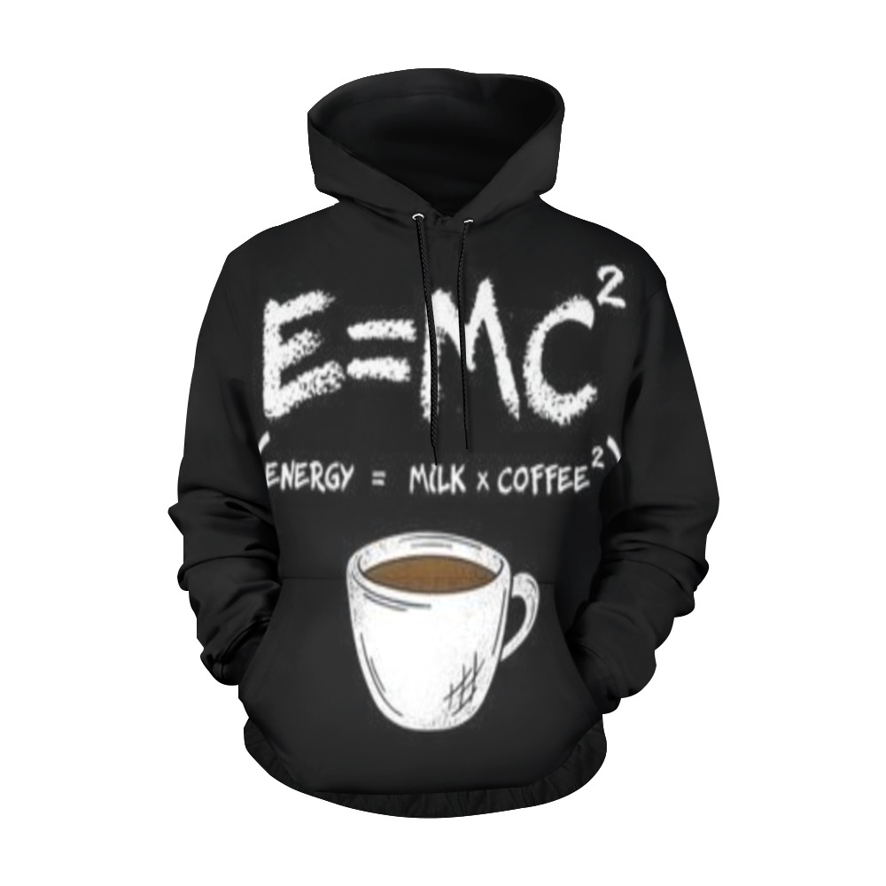 E - MC 2 All Over Print Hoodie for Men (USA Size) (Model H13)