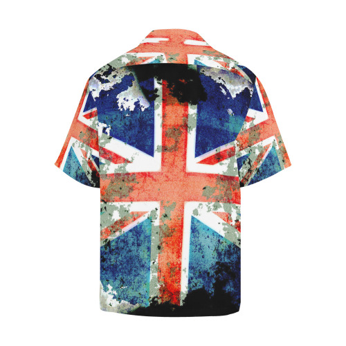 Extreme Grunge Union Jack Flag Hawaiian Shirt (Model T58)