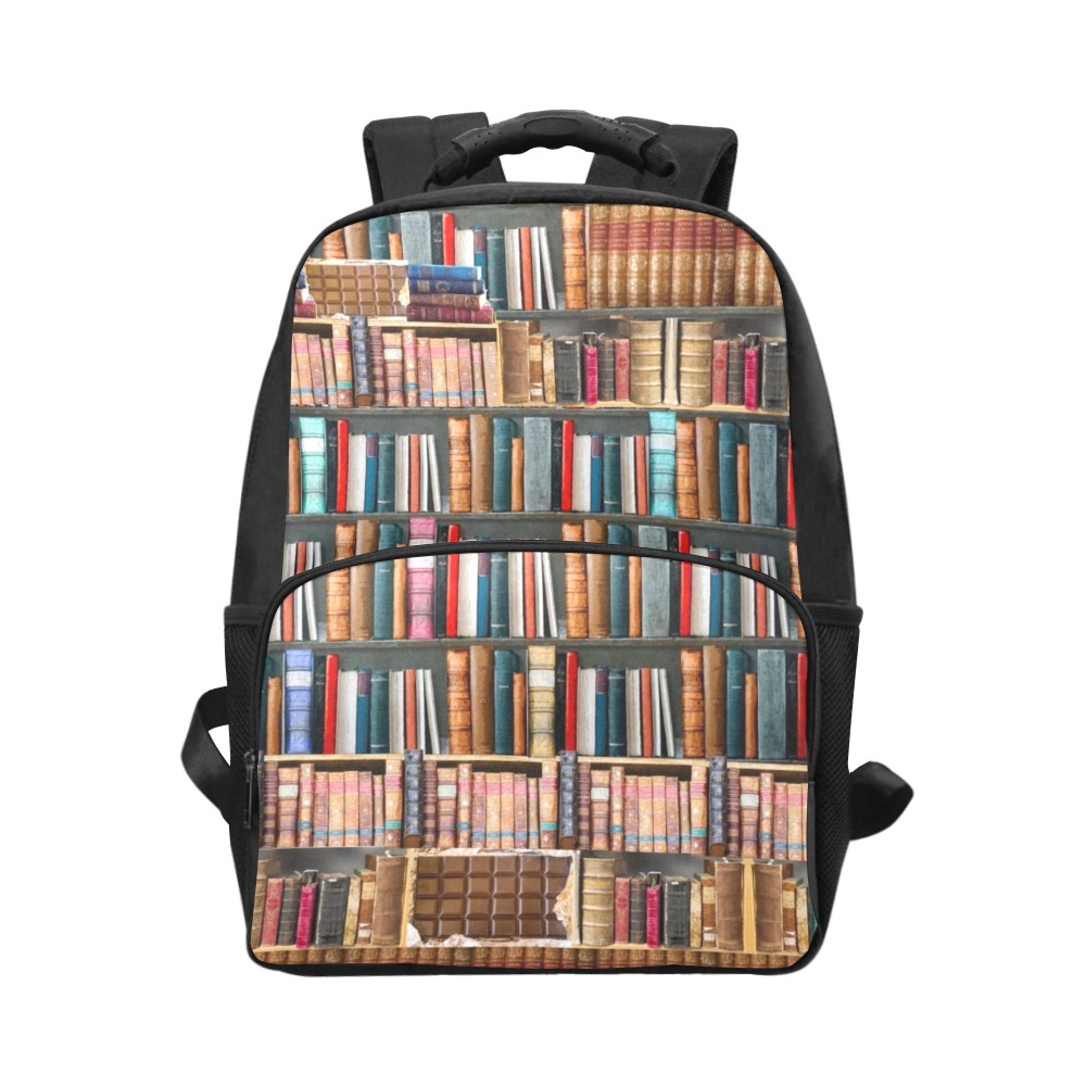 books Unisex Laptop Backpack (Model 1663)