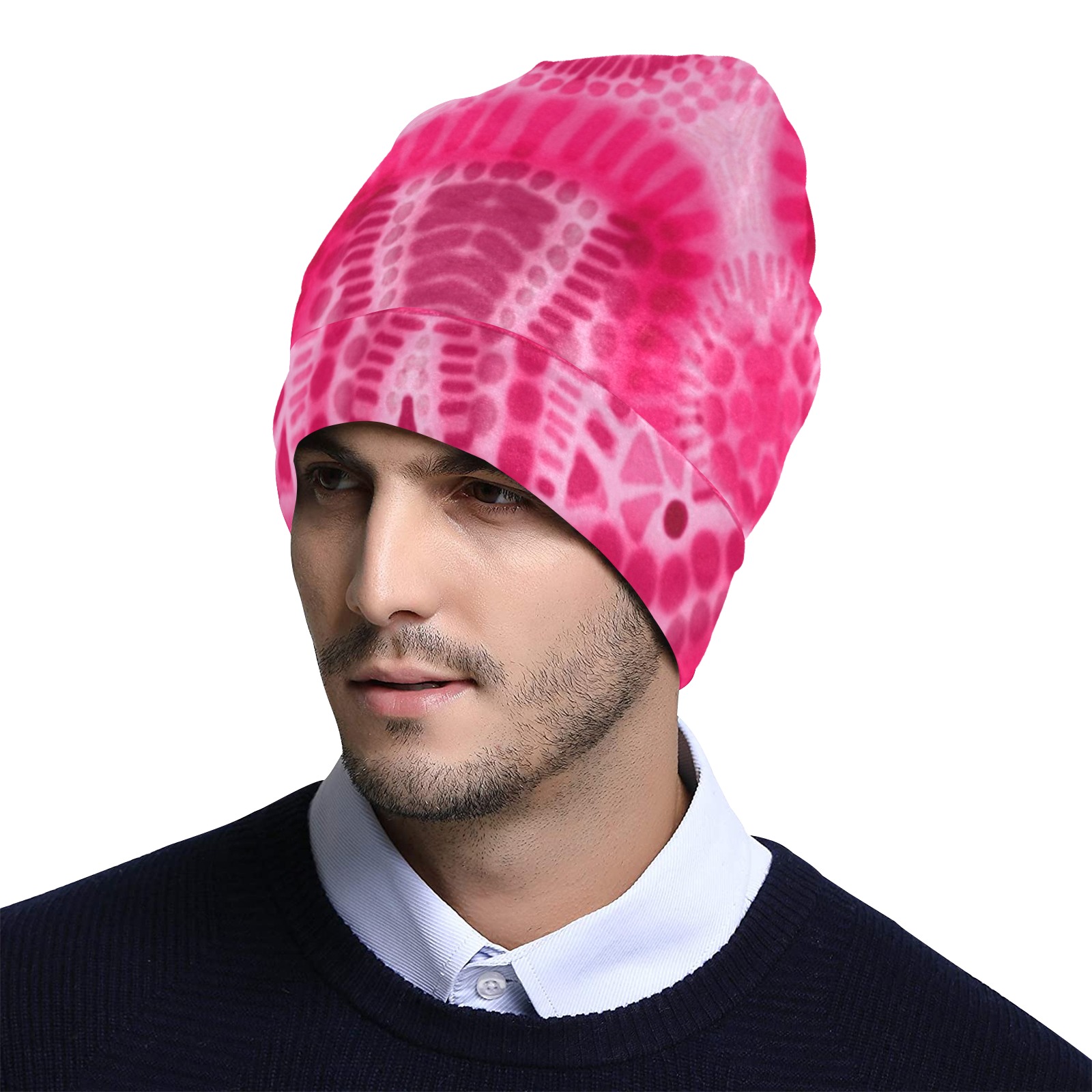 geometry 8 All Over Print Beanie for Adults