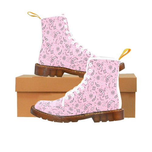 Pink Like a Man Martin Boots For Women Model 1203H