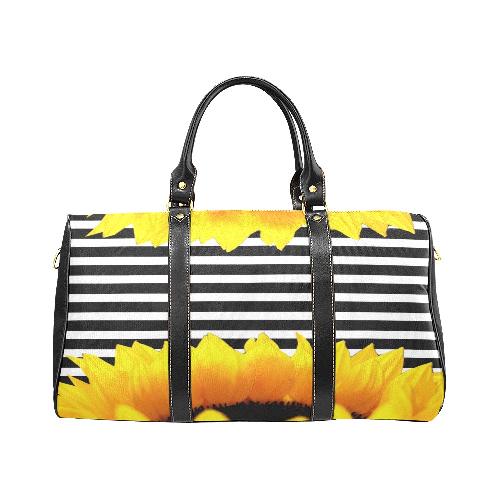 Sunflower Travel Bag New Waterproof Travel Bag/Large (Model 1639)