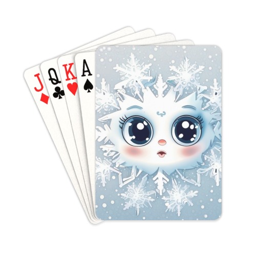 Little Snowflake Playing Cards 2.5"x3.5"