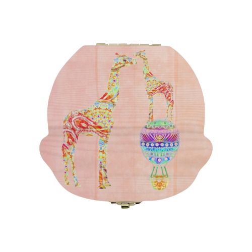 girafes et montgolfiere5 Tooth Box for Boy