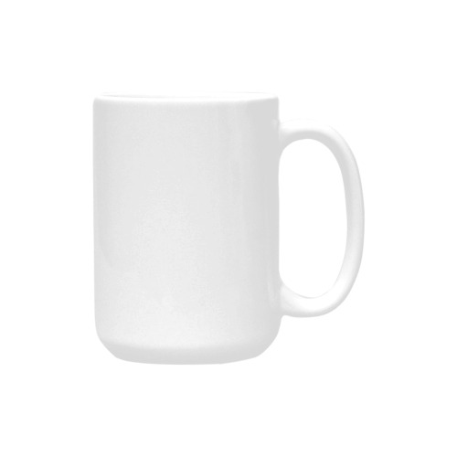 Awareness Ribbon (Gray) Custom Ceramic Mug (15OZ)