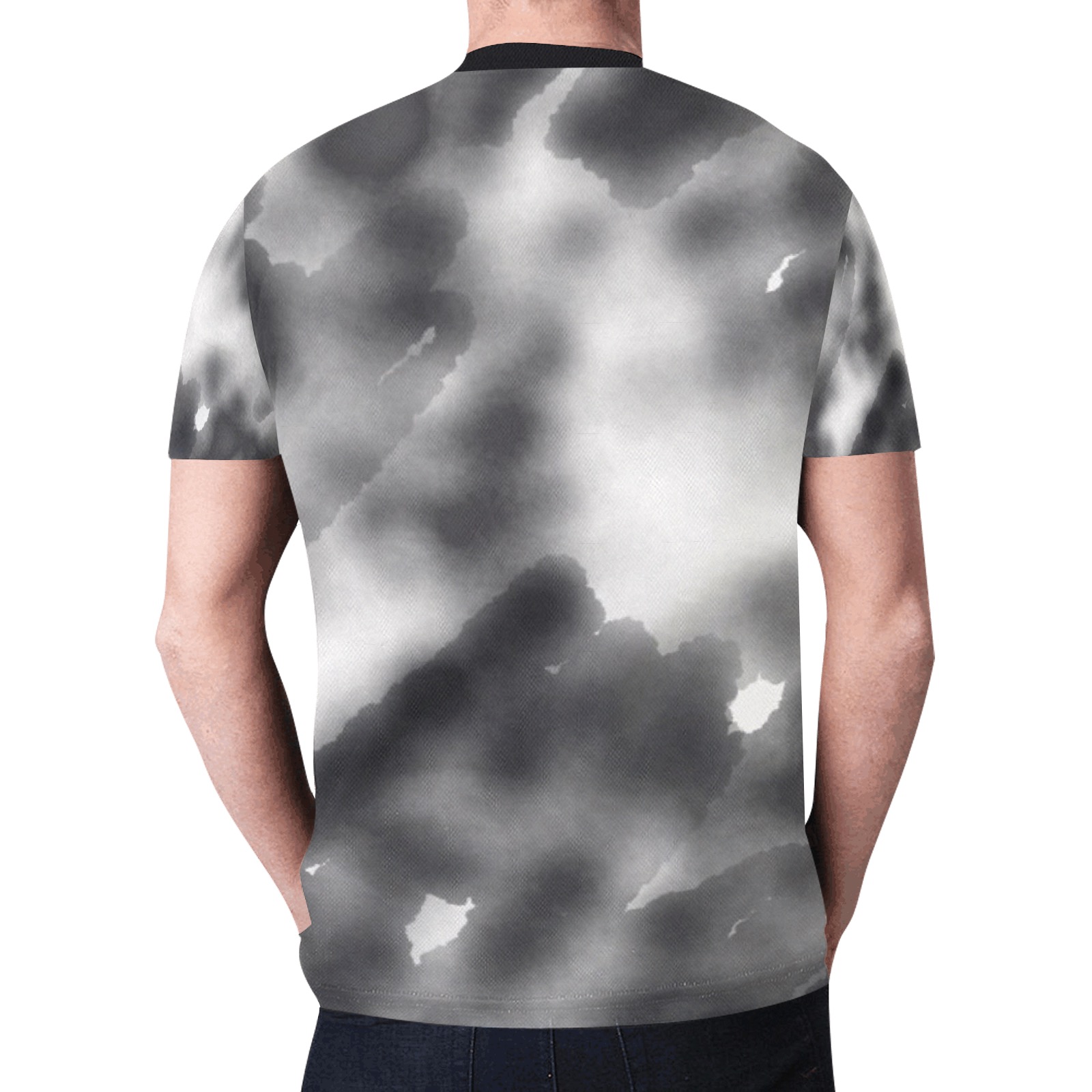 bottom New All Over Print T-shirt for Men (Model T45)