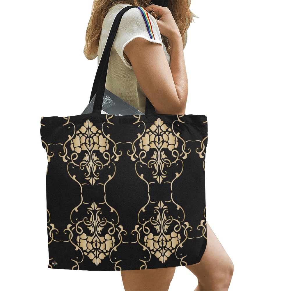 Bellissimo Arazzo All Over Print Canvas Tote Bag/Large (Model 1699)