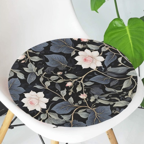 Fabulous Florals 11 Round Seat Cushion