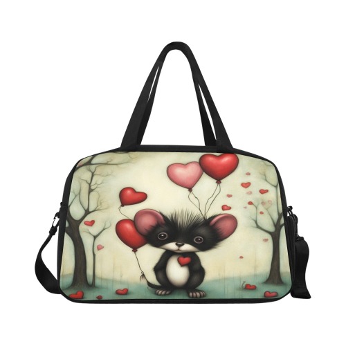 Skunk Love 2 Fitness Handbag (Model 1671)