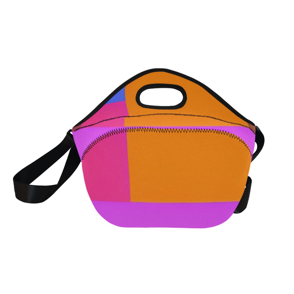 blocked_out__blocked_in__TradingCard Neoprene Lunch Bag/Large (Model 1669)