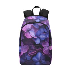 Violet Fabric Backpack for Adult (Model 1659)