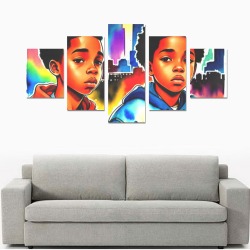 KIDS IN AMERICA 2 Canvas Print Sets B (No Frame)