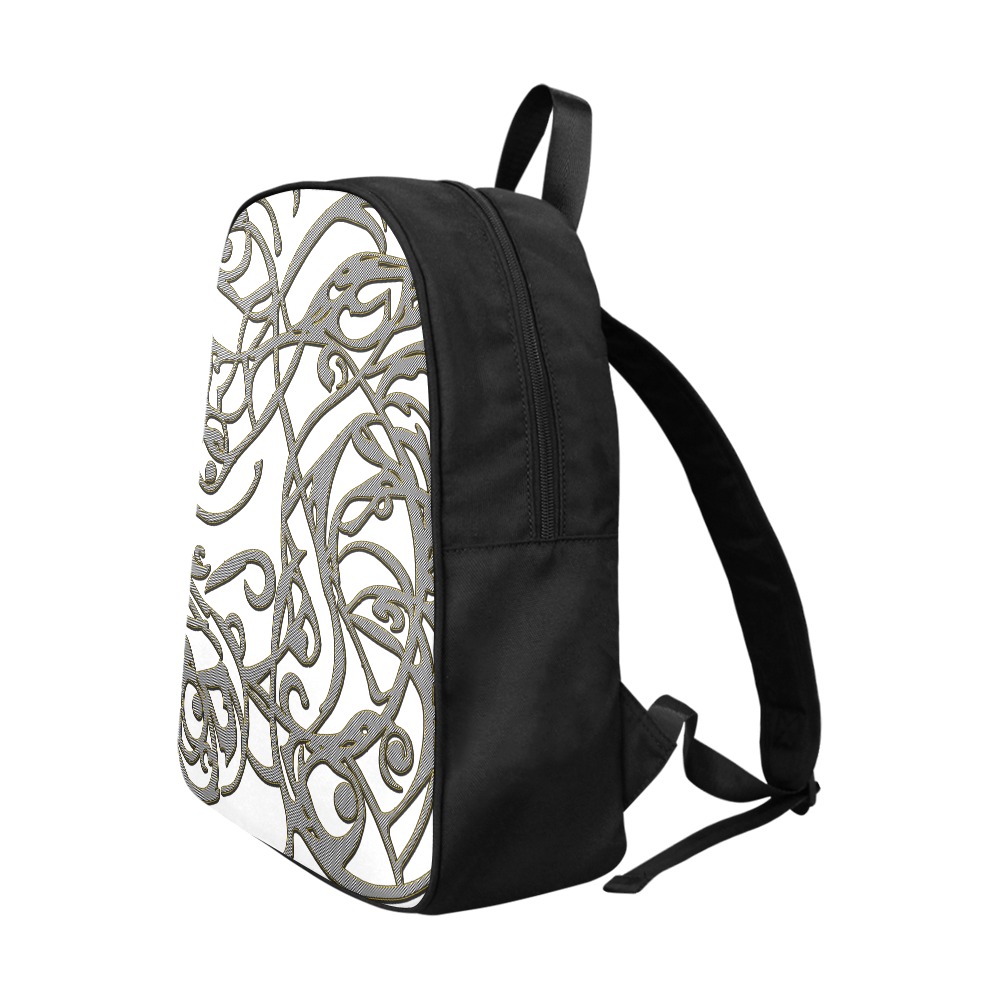Celtic 1 Fabric School Backpack (Model 1682) (Large)