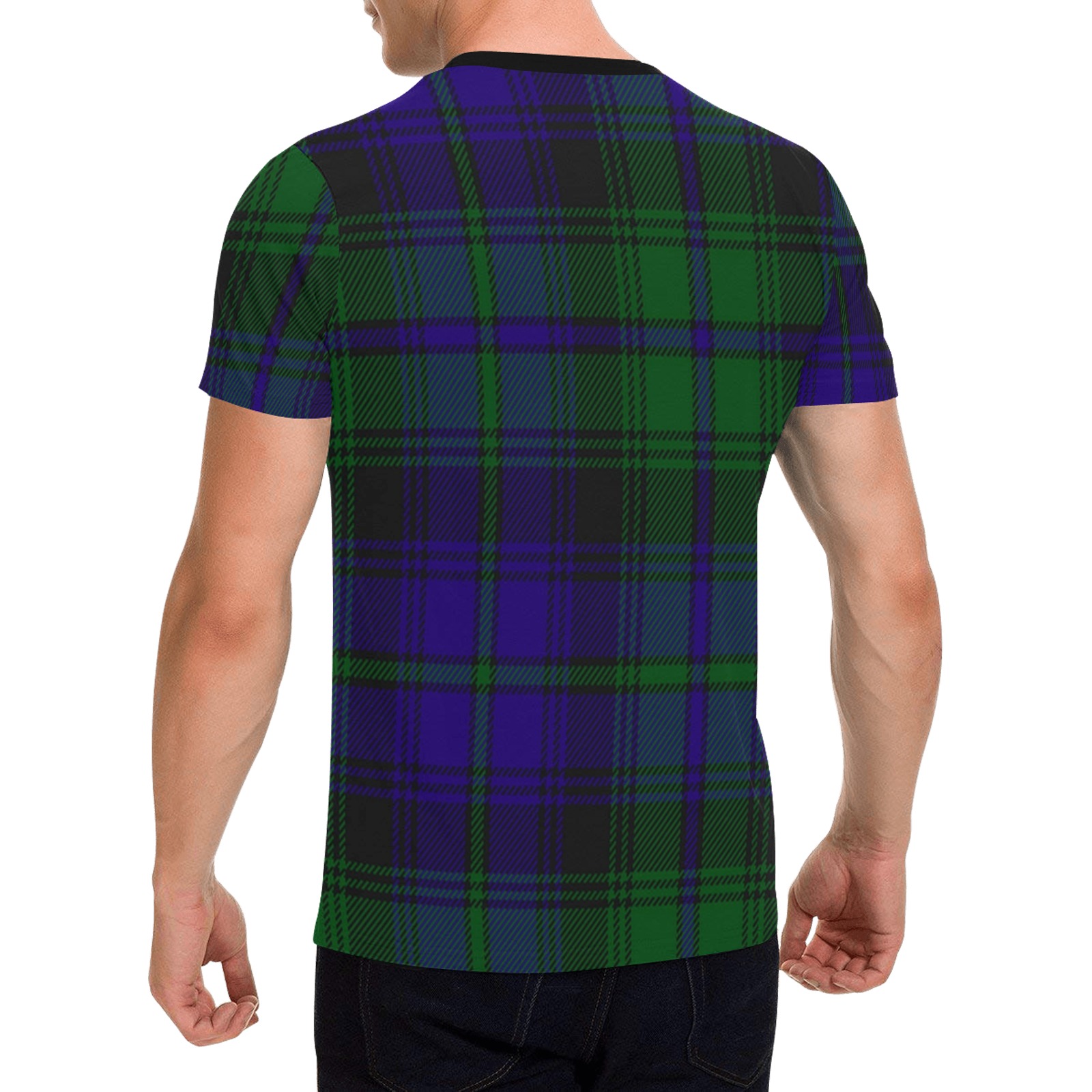 5TH. ROYAL SCOTS OF CANADA TARTAN Men's All Over Print T-Shirt with Chest Pocket (Model T56)
