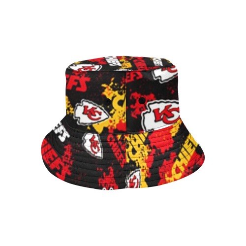 KC CHIEFS 1 All Over Print Bucket Hat for Men