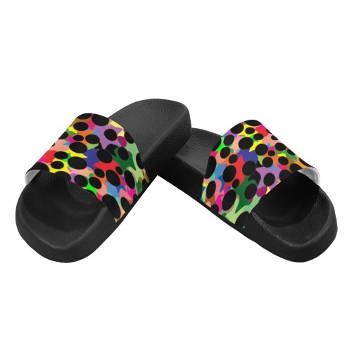 black holes Women's Slide Sandals (Model 057)