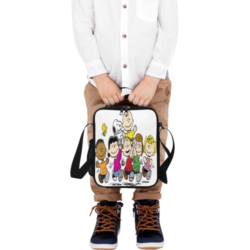 Peanut Gang Crossbody Lunch Bag for Kids (Model 1722)