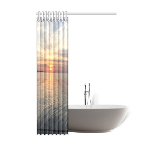 Early Sunset Collection Shower Curtain 48"x72"