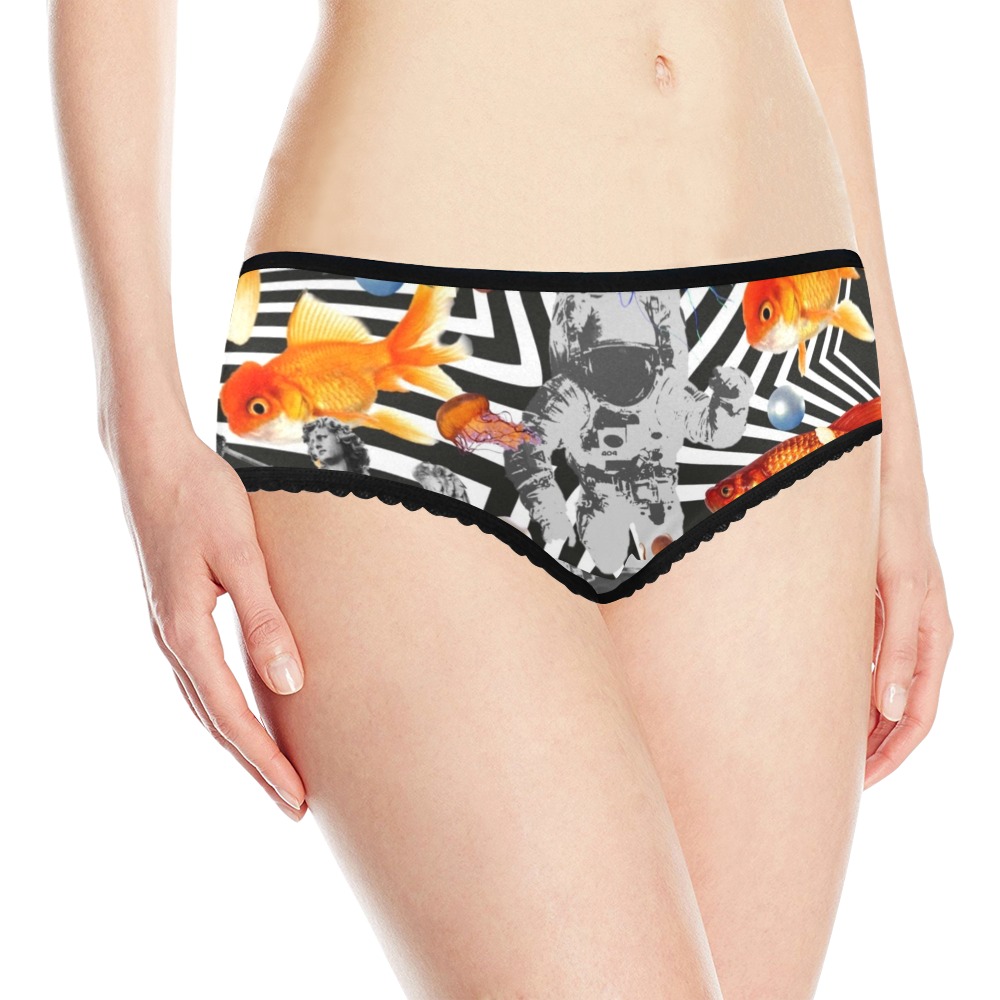 POINT OF ENTRY 2 Women's All Over Print Classic Briefs (Model L13)