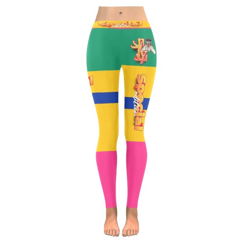 Special Edition Collectable Fly Women's Low Rise Leggings (Invisible Stitch) (Model L05)