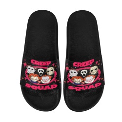 Creep Squad Halloween slides Men's Slide Sandals (Model 057)