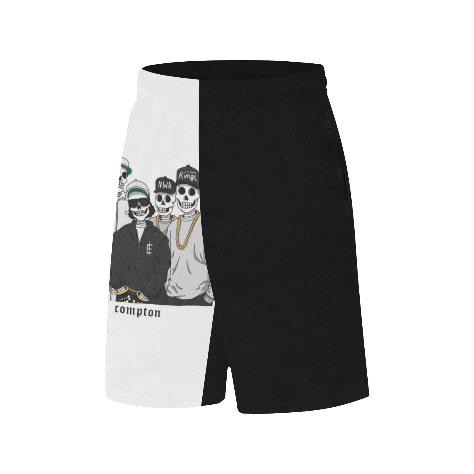 !!GTA!! All Over Print Basketball Shorts with Pocket