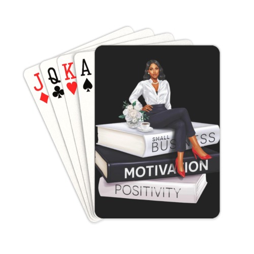 BossLadyPNG2 Playing Cards 2.5"x3.5"