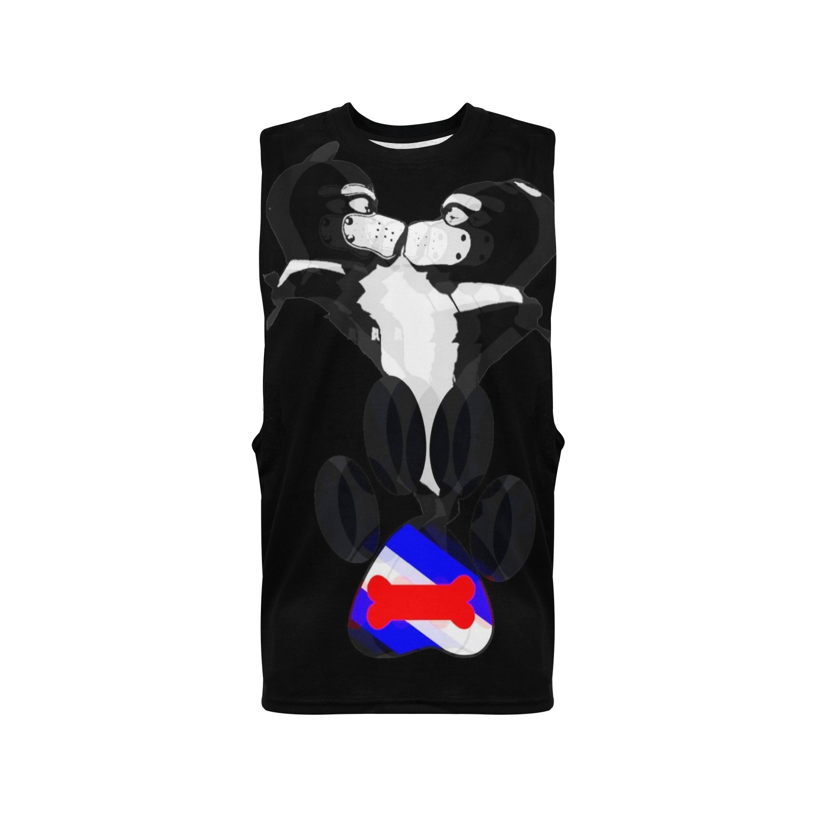 Gay Puppy Love by Fetishworld Men's Open Sides Workout Tank Top (Model T72)